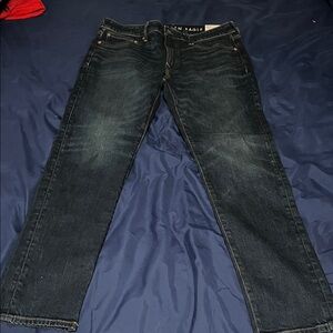 American Eagle Outfitters Men's Deep Indigo Jeans 31/30 slim